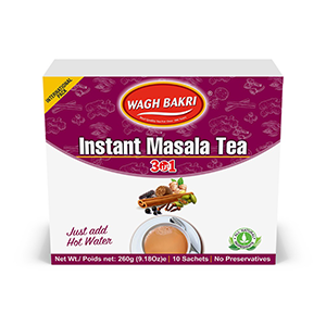 WAGH BAKRI INSTANT MASALA TEA 3 IN 1